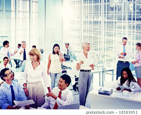 Group of Business People Meeting Office Workshop Concept 18583051