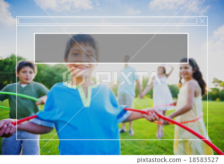 Copy Space Frame Summer Vacation Holiday Concept Copy Space Frame Summer Vacation Holiday Concept 18583527