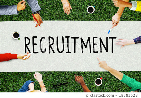 Recruitment Employment Hiring Human Resource Concept Recruitment Employment Hiring Human Resource Concept 18583528