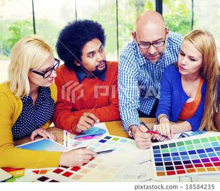 Designers Team Creative Occupation Working Planning Concept 18584235