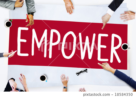 Empower Authority Permission Empowerment Enhance Concept 18584350