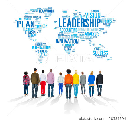 Leadership Boss Management Coach Chief Global Concept Leadership Boss Management Coach Chief Global Concept 18584594