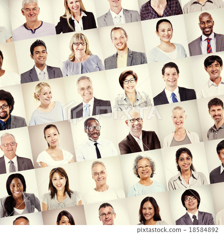 Group of Multiethnic Diverse Business People Concept 18584892