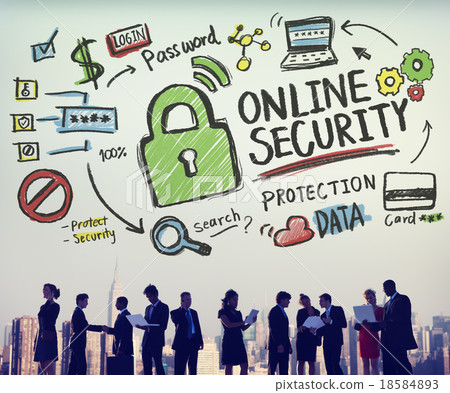 Online Security Password Information Protection Privacy Internet Online Security Password Information Protection Privacy Internet 18584893