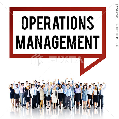Operations Management Authority Director Leader Concept 18584931