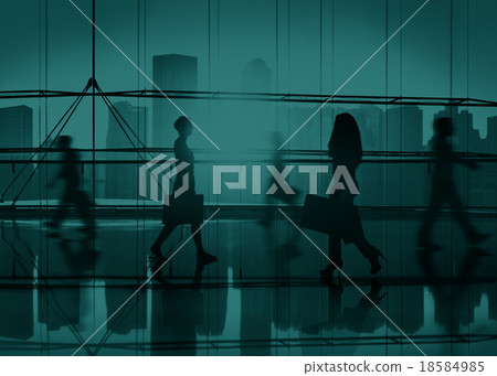 People Walking Mall Cityscape Shopaholic Concept People Walking Mall Cityscape Shopaholic Concept 18584985