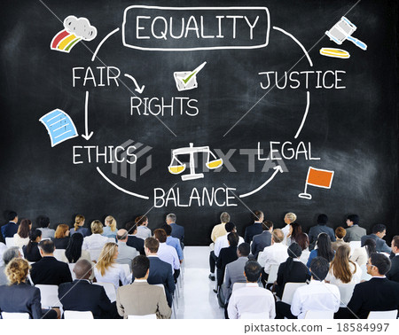 Equality Rights Balance Fair Justice Ethics Concept 18584997