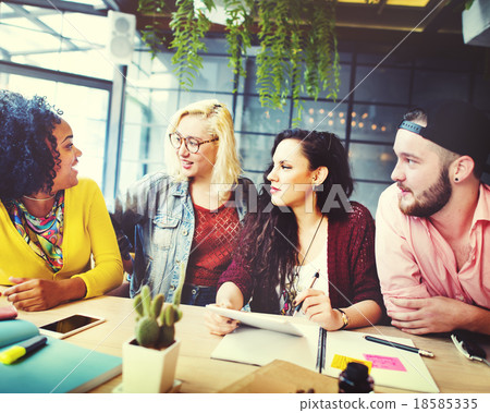 Talking Discussion Brainstorming Communication Concept Talking Discussion Brainstorming Communication Concept 18585335