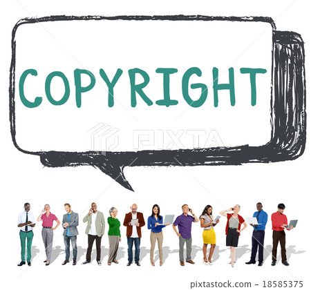 Copyright Trademark Identity Owner Legal Concept 18585375