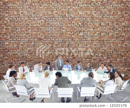 Business People Conference Meeting Discussion Concept Business People Conference Meeting Discussion Concept 18585376