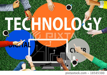 Technology Social Media Networking Online Digital Concept Technology Social Media Networking Online Digital Concept 18585380