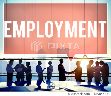 Employment Recruitment Human Resources Hiring Concept 18585484