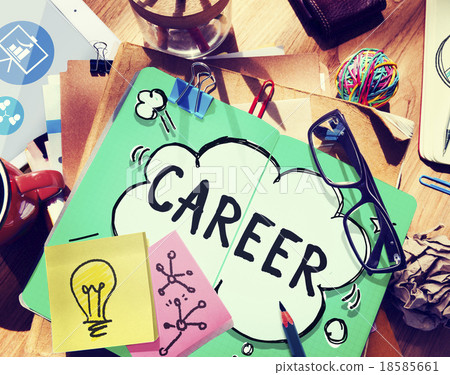 Career Hiring Occupation Profession Job Concept 18585661
