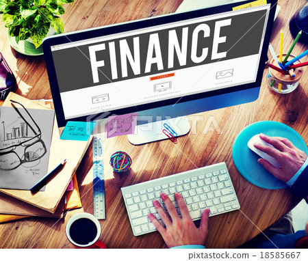 Finance Economics Accounting Interest Concept 18585667