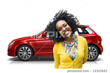 Car Vehicle Hatchback Transportation 3D Illustration Concept Car Vehicle Hatchback Transportation 3D Illustration Concept 18585683
