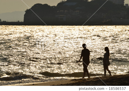 Evening landscape 9 18586537