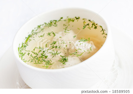 soup with meatballs soup with meatballs 18589505