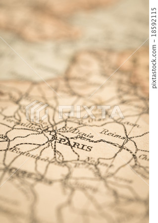 Old map France · Paris Old map France · Paris 18592115