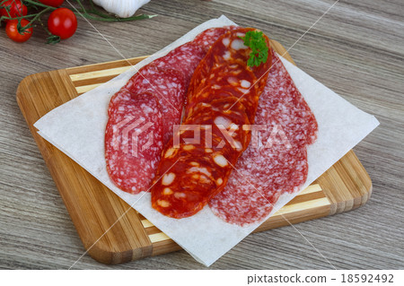 Salami sausage 18592492