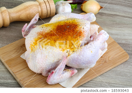 Raw chicken Raw chicken 18593043