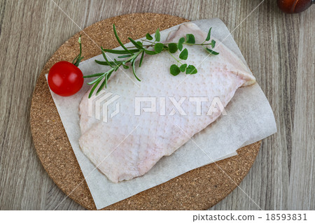 Raw duck breast 18593831