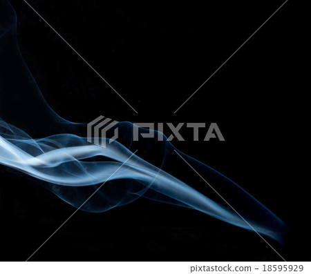 Movement of white smoke 18595929