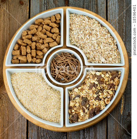 Muesli, Oat Flakes and Bran Muesli, Oat Flakes and Bran 18596401