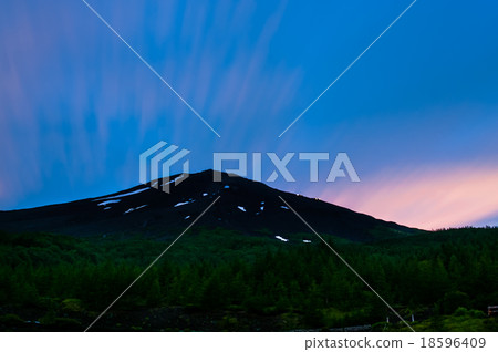 Fuji at dusk Fuji at dusk 18596409