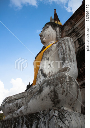 An old temple in Thayland, Wat Yai Chai Mongkol 18596452