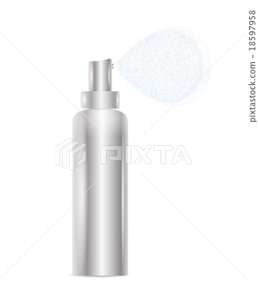 silver spray bottle silver spray bottle 18597958