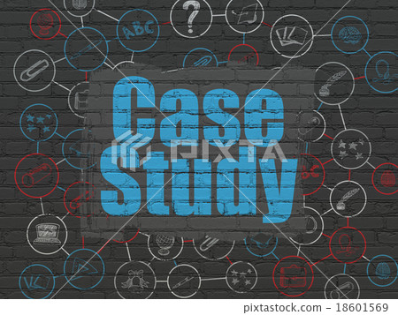Learning concept: Case Study on wall background 18601569