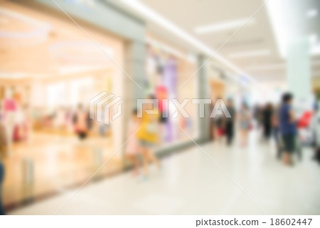 blurred image of shopping mall blurred image of shopping mall 18602447