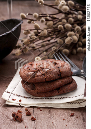 Chocolate cookies. Chocolate cookies. 18602738