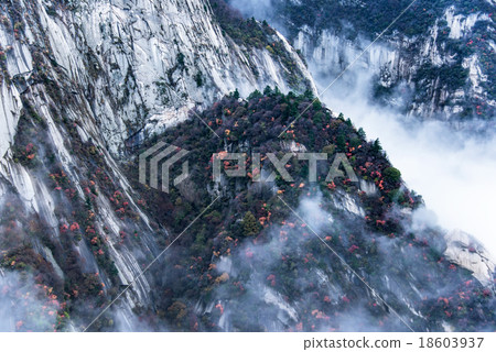 Huashan mount.The highest of China five mountain 18603937
