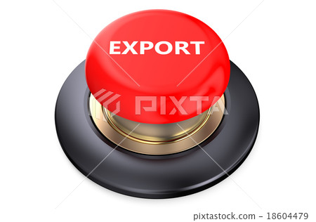 Export red push button Export red push button 18604479