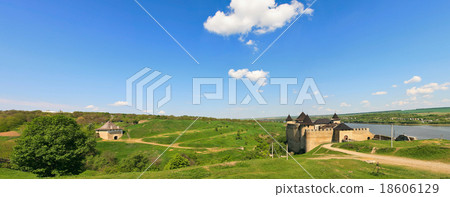 Fortress on Dniester riverside. Ukraine Fortress on Dniester riverside. Ukraine 18606129