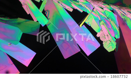 Crystal micrograph of vitamin c 18607732