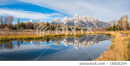 Grand Teton mountain  range 18608264