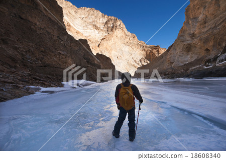 Chadar Trek or Trekking on Frozen Zanskar River Chadar Trek or Trekking on Frozen Zanskar River 18608340