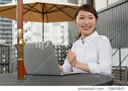 Girls wearing white shirts Laptops Girls wearing white shirts Laptops 18608641
