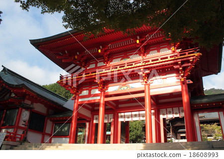 滋賀縣大江神宮寺門 18608993