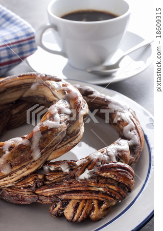 Chocolate pretzel 18609315