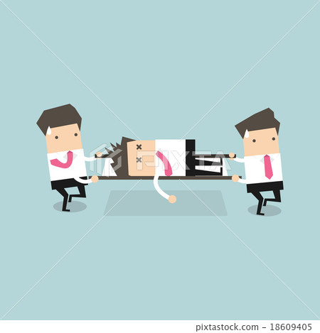 Businessman rescue 18609405