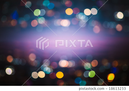 Abstract night light Bokeh, blurred background. Abstract night light Bokeh, blurred background. 18613233