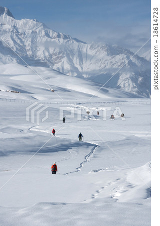 Winter Trekking in Spiti Valley, India 18614728
