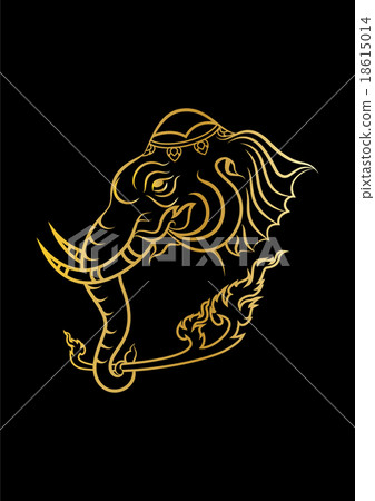 Elephant head Elephant head 18615014
