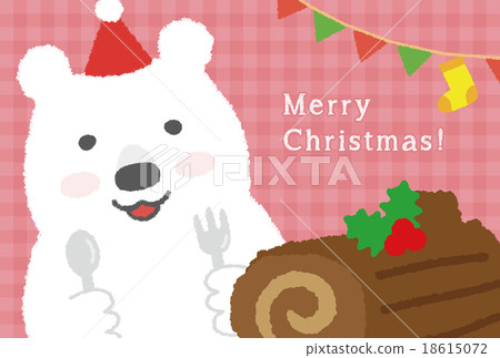 聖誕卡片蛋糕和Shirokama 聖誕卡片蛋糕和Shirokama 18615072