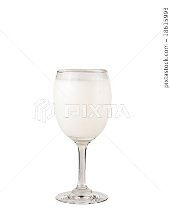 Glass of milk isolated on white background Glass of milk isolated on white background 18615993