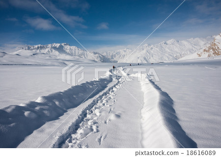Winter Trekking in Spiti Valley, India 18616089