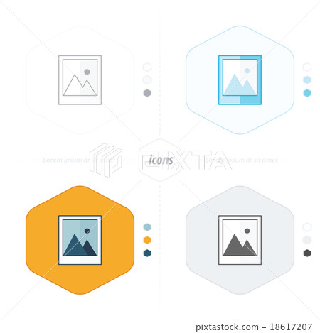 Photographs pictures Vector icon design Photographs pictures Vector icon design 18617207
